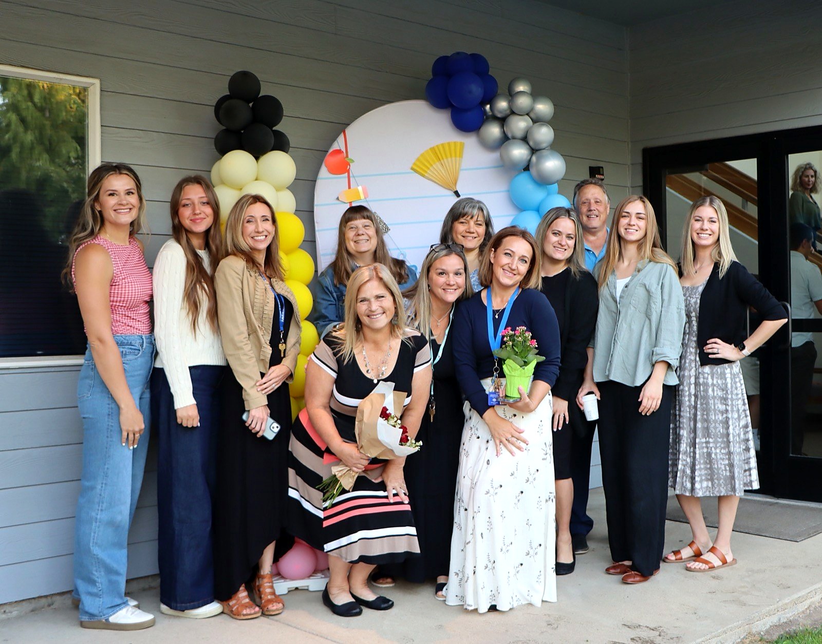 Spring Mountain Christian Academy faculty and staff at the second campus